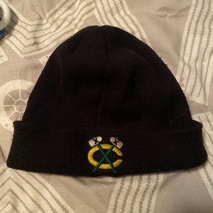 Blackhawks beanie
